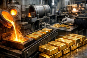 Raffinazione dell’oro dopo la vendita: il processo industriale che trasforma l’oro usato